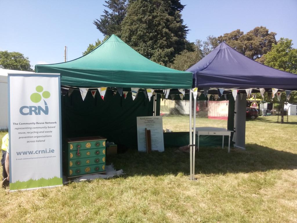 Just setting up for #Bloom2016 now. Do drop in tomorrow for <a href="/ReCreateIreland/">ReCreate Ireland</a> workshop with creative planting!