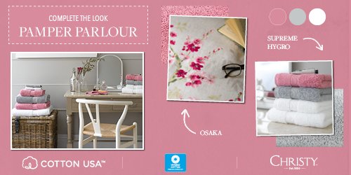 Christy_Home's tweet photo. Complete the Look #PowderPerfect | Think beautiful feminine style, combining oriental prints with soft subtle hues. https://t.co/PfBk6akhyG