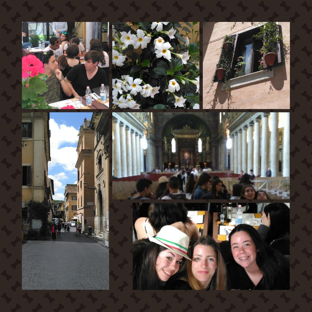 sgripollet's tweet photo. Matí a l'esglèsia Santa Maria Maggiori i dinar al  carismàtic barri deTrastevere! https://t.co/Eh9PHgSssB