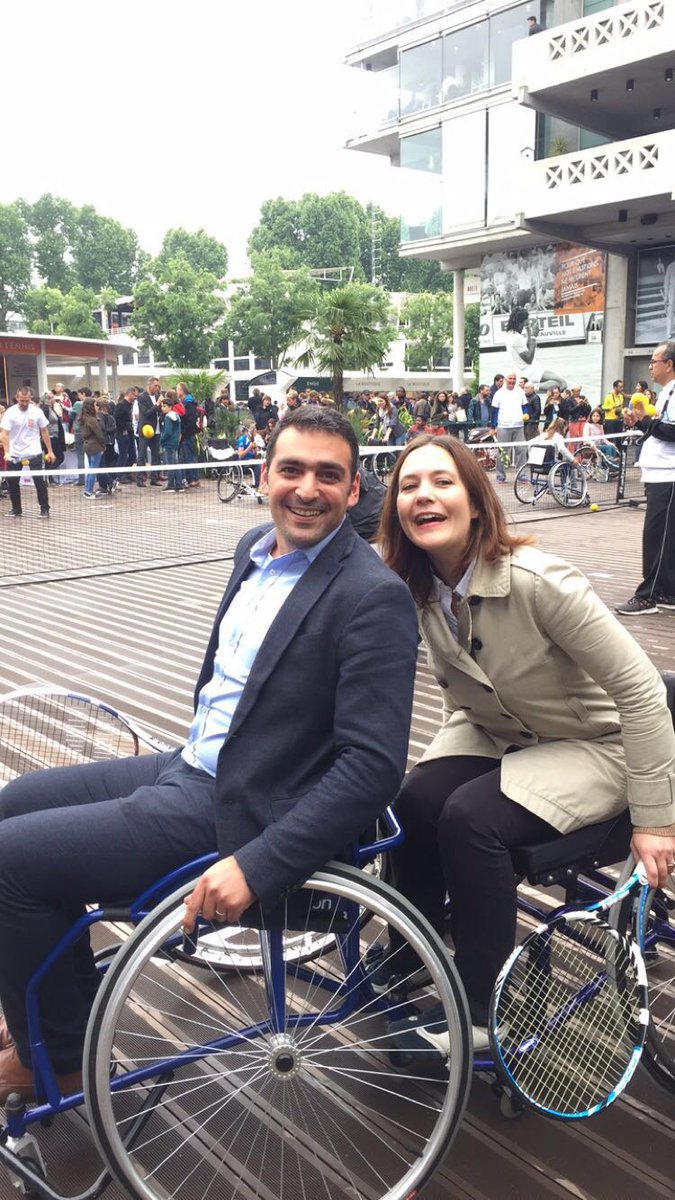 0000pjy's tweet photo. Avec @AlbanePrieto ! Merci @Spring_FR ! #rollandgarros https://t.co/MmBUheyH0z