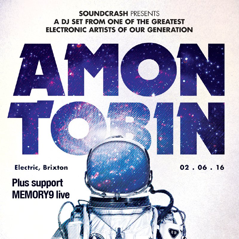 Memory9's tweet photo. Tomorrow I'm opening for @AmonTobinHQ in London. Really very large ups to @SoundcrashHQ and @ninjatune for this one! https://t.co/7fjmInf4kN