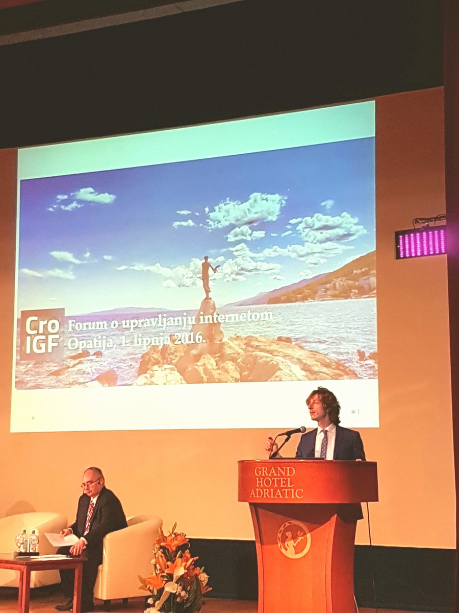 IGFCroatia's tweet photo. @becktweet from @ICANN at @IGFCroatia on engagement & #Internet governance
#CroIGF #IGF2016 #IGFCroatia https://t.co/dtmVjxIWBC