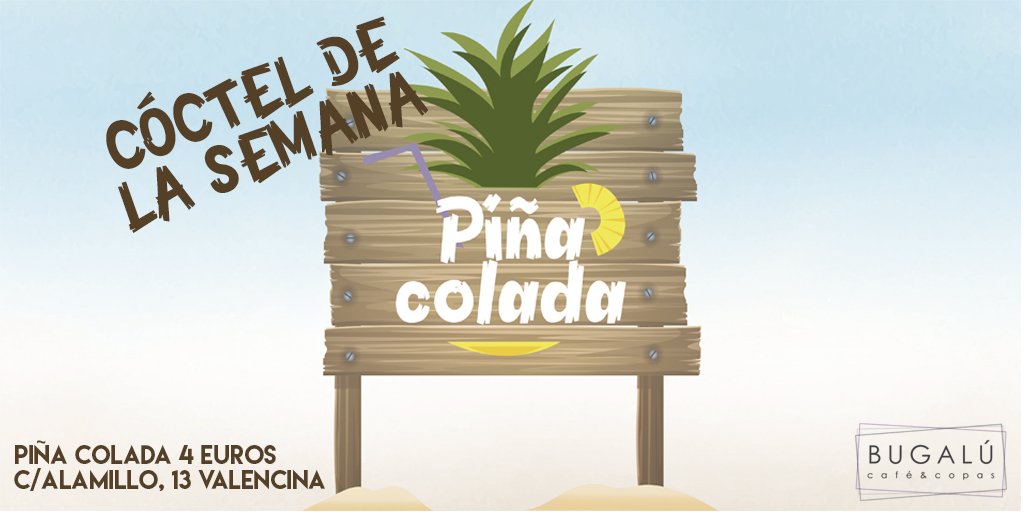 Bugalucafecopas's tweet photo. ¡Notición, notición! NUEVO CÓCTEL DE LA SEMANA. Pruébalo a partir de hoy hasta final de la semana. ¡Repetirás ;)! https://t.co/xrQ5O7FVf9