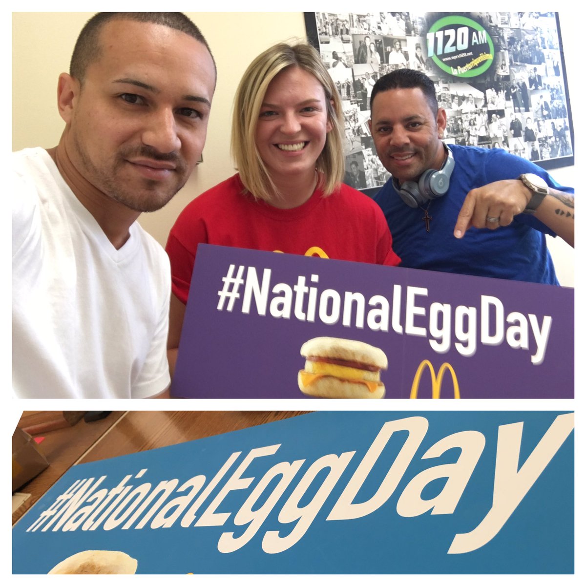 Viernes 3 de Junio en McDonald's Egg McMuffin por solo 0.99 ¢ :) #nationaleggday #mcdonalds <a href="/McD_CTWMA/">McD CT & W. MA</a>