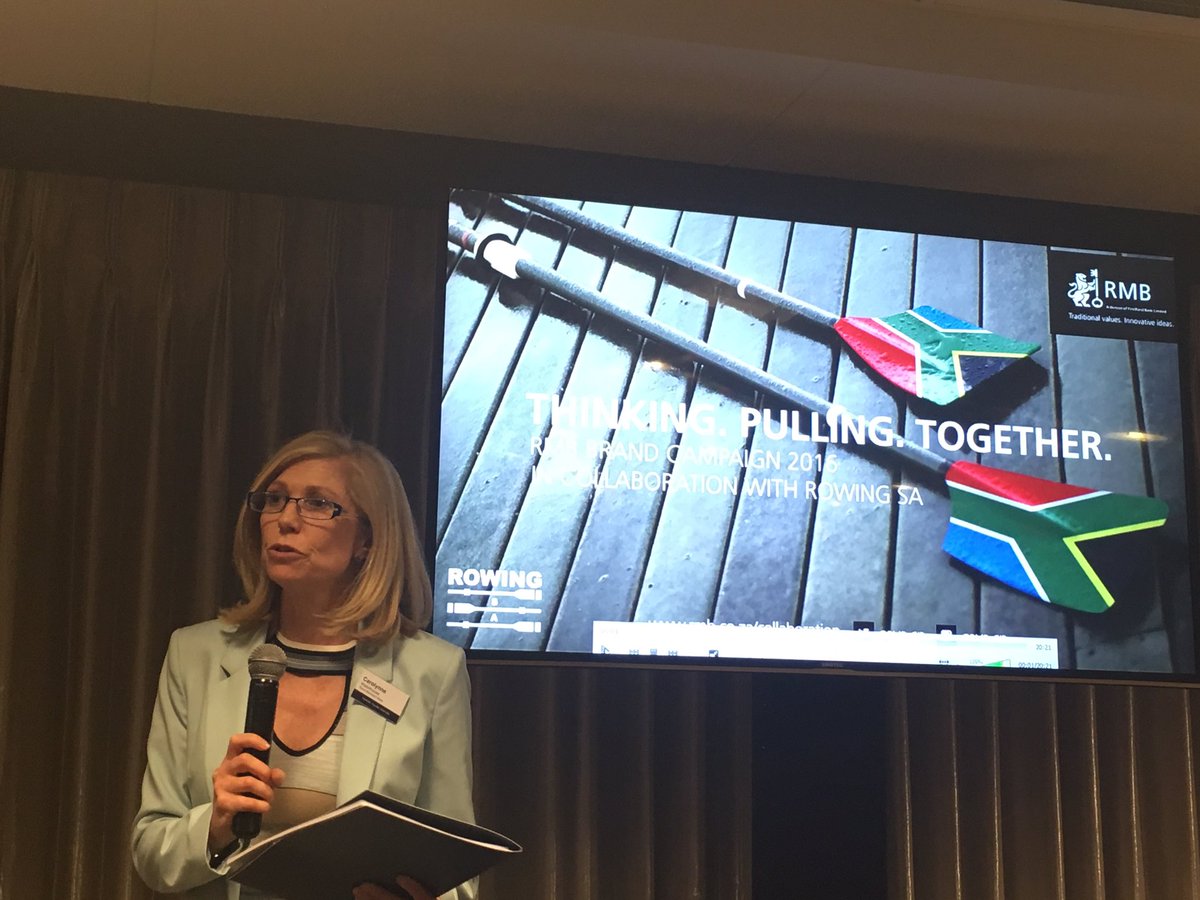 cnandco's tweet photo. She met RowingSA at our offices and today launched the brilliant @RMB_CIB ads - well done Caro(w)! https://t.co/1hQECBk6a3
