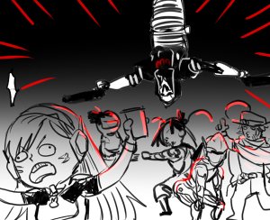 #Overwatch #Reaper #Mccree #blood a real panic! at the disco 