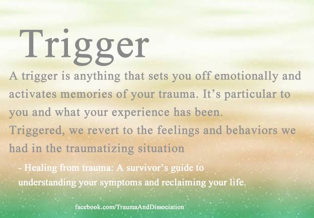 PTSD - triggers and humor | Trauma and Dissociation