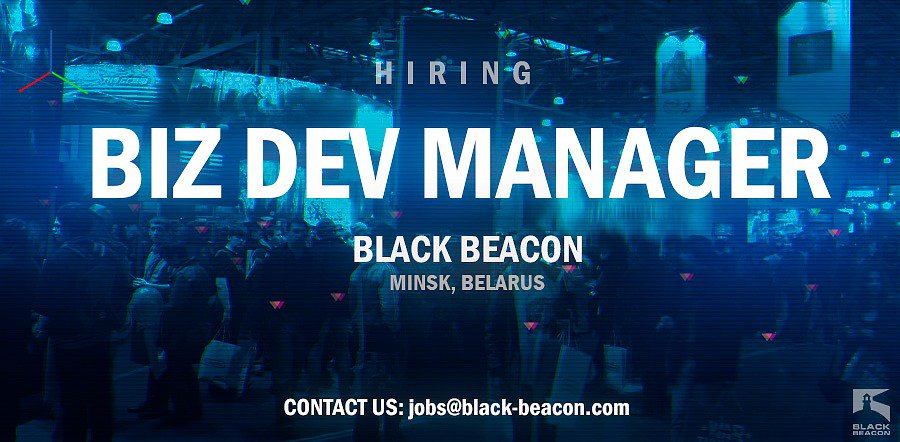 blackbeaconteam's tweet photo. We are hiring for Business Development Manager! More info:https://t.co/p14Q912n9J
#blackbeaconteam #gamedev #vacanсy https://t.co/mHDhjCUdwg