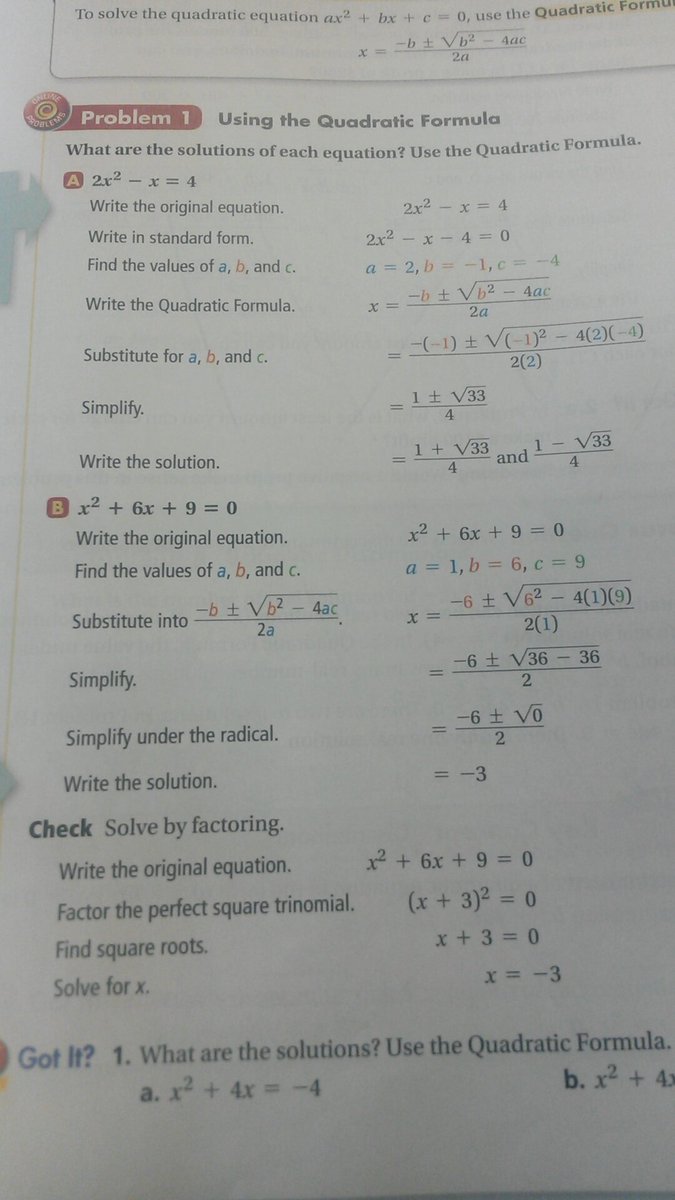 QuadraticForm_'s tweet image. practice problems solved!!!  With steps on the left to help you understand what you&apos;re doing. #problems  #colorcode