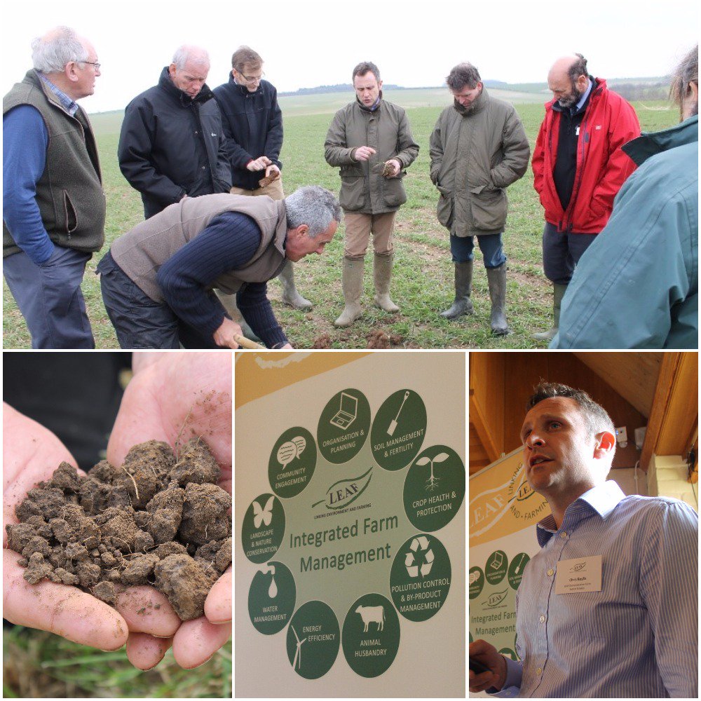 LEAF_Farming's tweet photo. @LEAF_Farming DemoFarmer @BaylisChris shares experitise&amp;experience on improving soil health at recent #IFMConf https://t.co/JgI3veLciw