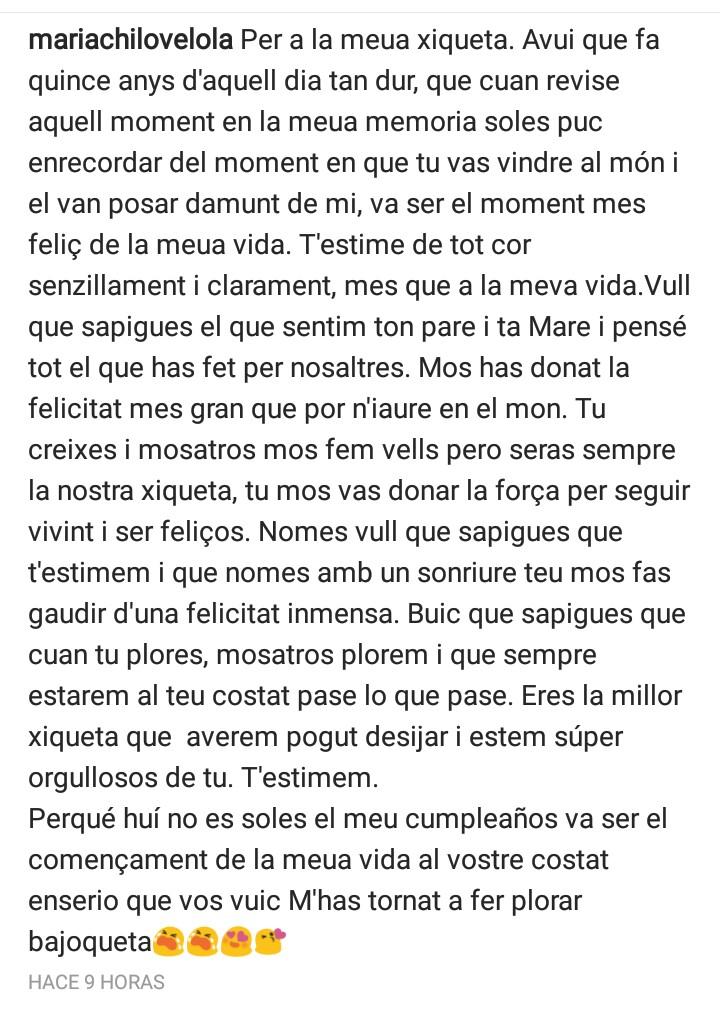 MOLTES   FELICITATS  MARIA 😘😘😘