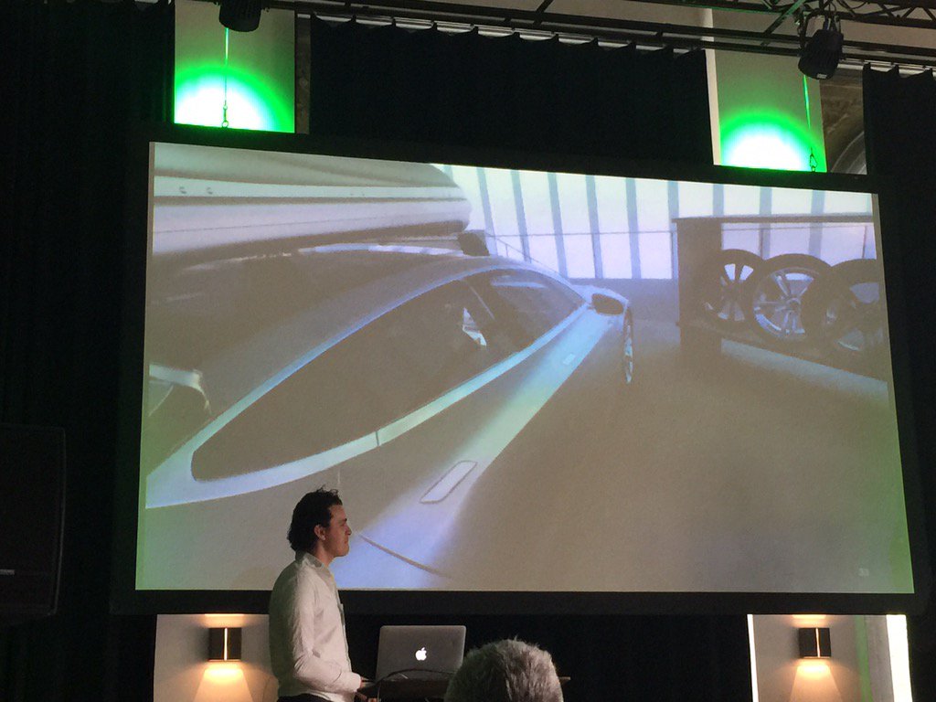 guidoz's tweet photo. Configuring your Next #Tesla within an AR showroom: #3dprintConf Amsterdam @DigitasLBi_NL @vincente https://t.co/au8qbwpQho