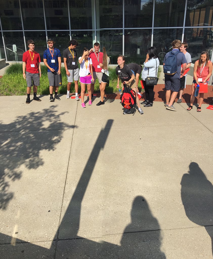 El1C4's tweet photo. @orientationUL #UofLOrientation #CardinalChallenge #TheEagles #FitFam https://t.co/sLOwPWY42X