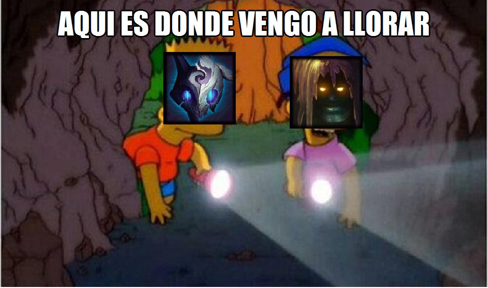 memeslolesp's tweet photo. otro nerfeo mas para kindred al final yorick se la lleva al pozo #parche6.11 #LoLHonor14 https://t.co/je64KYYs7r