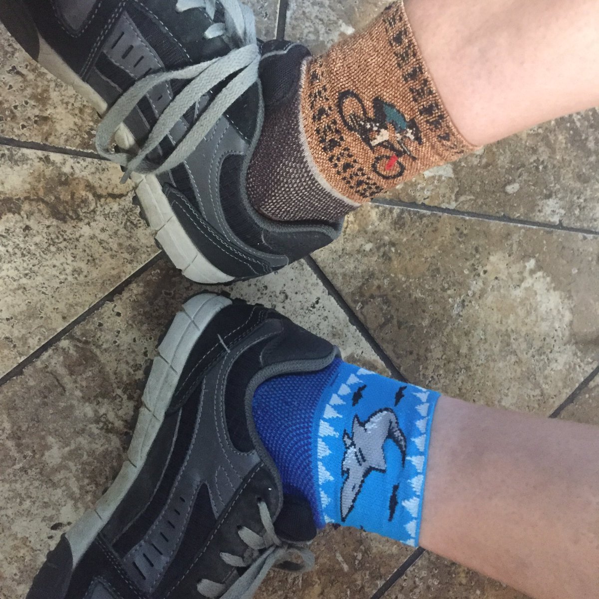 _zrossi's tweet photo. Can't stop, won't stop... Having fun at 2806 with crazy footwear and Muddy Buddies/Puppy Chow!#ourorangefamily https://t.co/IKzaIyPY5G