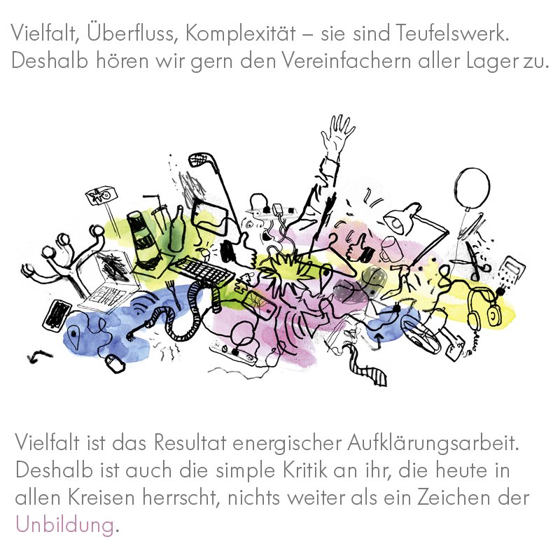 brandeins's tweet photo. Wir haben es nicht leicht. Schuld ist eine Kultur des Komplizierten @wolflotter https://t.co/22qV0XSN7l https://t.co/2vWyObaYg0