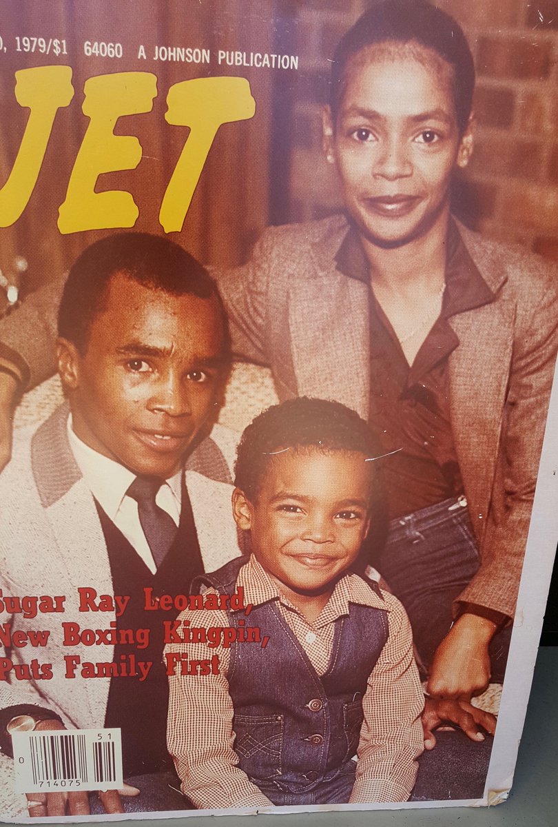 SugarRayLeonard's tweet image. You know you're getting up in age when your son can't sit on your lap anymore #family