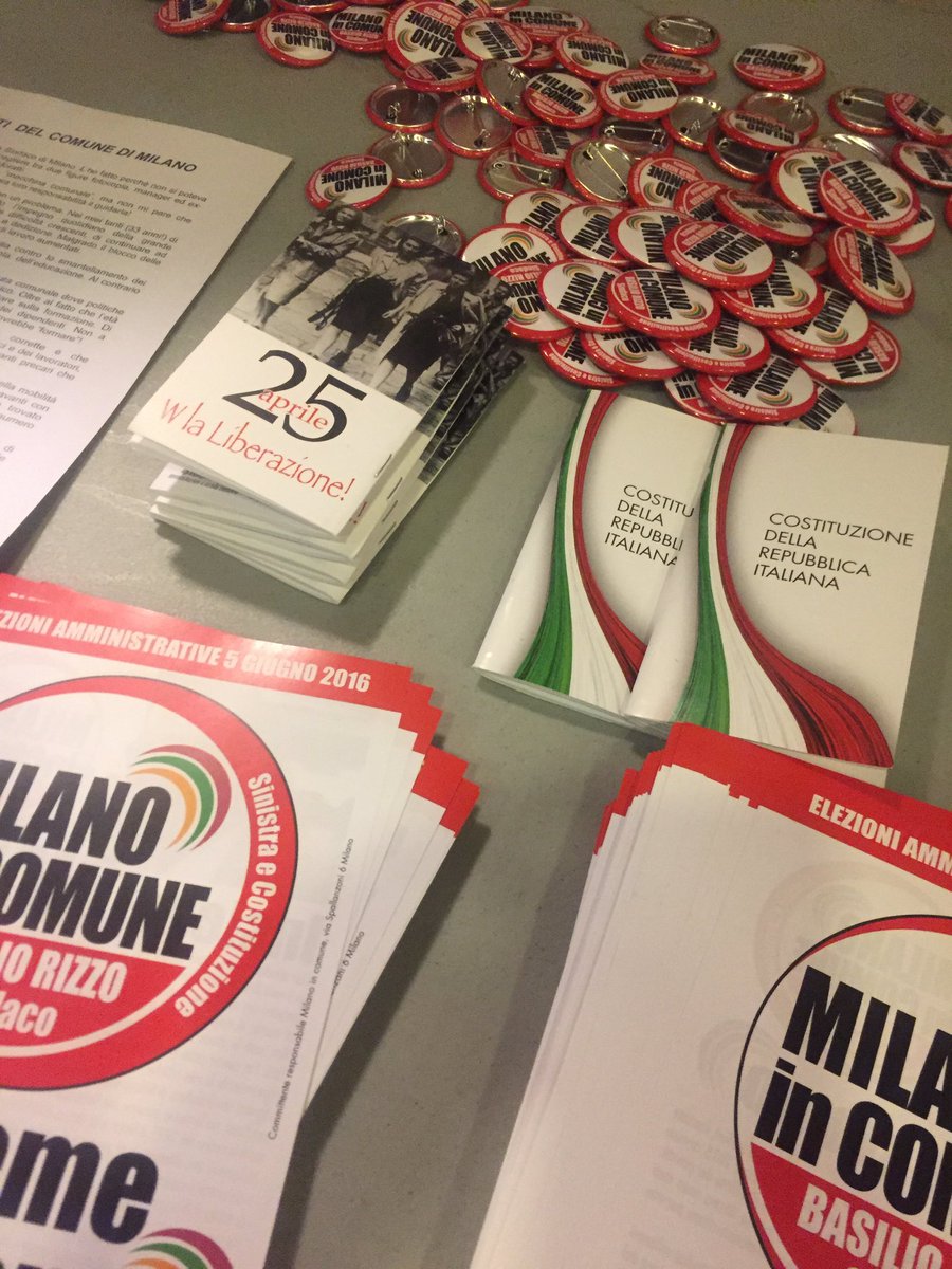 Grazie a tutte e tutti! #InsiemePossiamo #milanoincomune <a href="/SinistraMiC/">Milano in Comune</a> #Milano