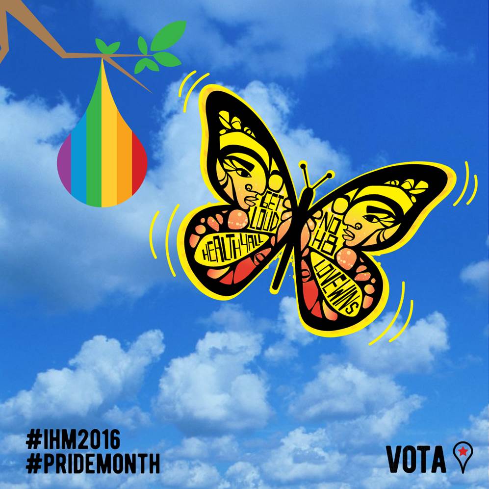 CalEndow's tweet photo. This #IHM2016 &amp; #PrideMonth we celebrate our immigrant &amp; LGBTQ communities. Let's continue to #GetLoud, together. https://t.co/QQiwkx2bSB