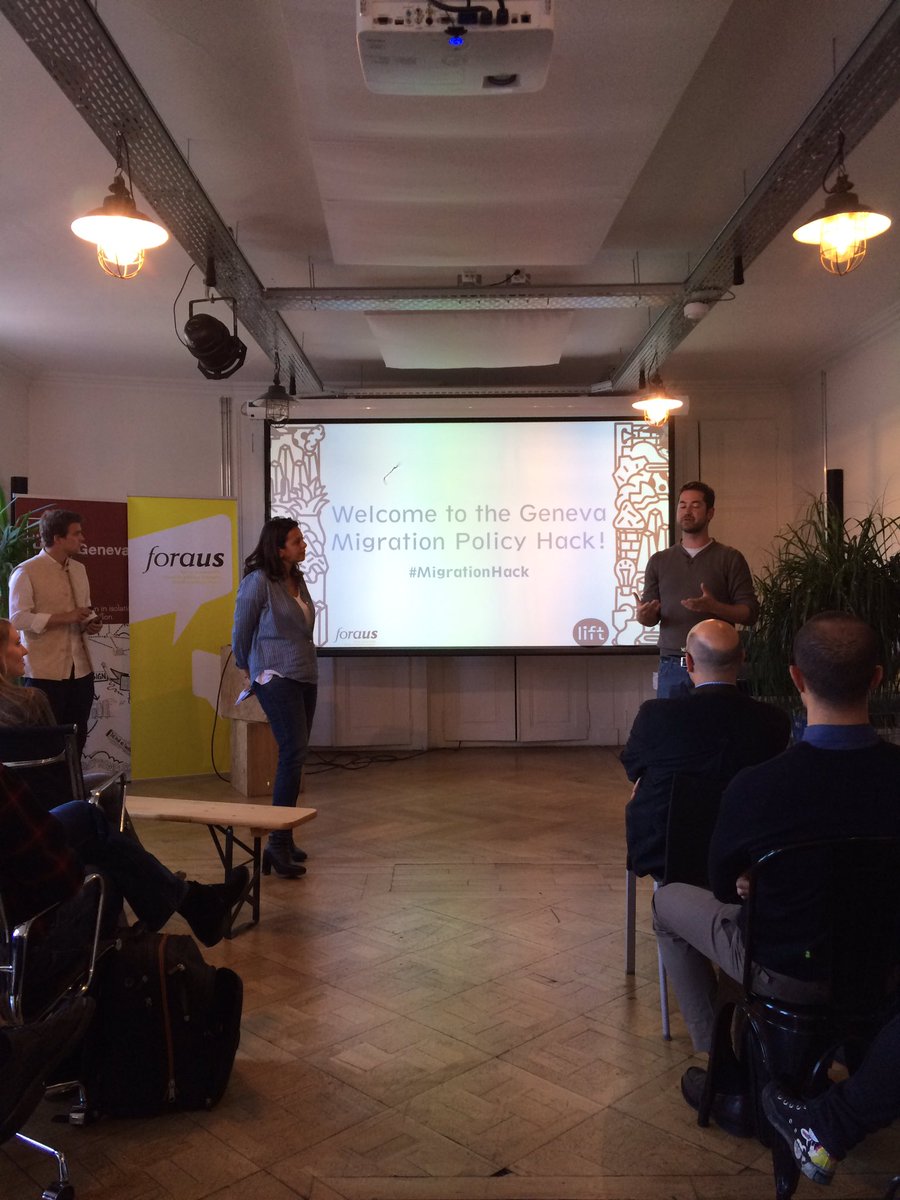 LouisPiaget's tweet photo. What solution to solve migration problems. #Lift ans #Foraus ask you to brainstorm. #migrationhack https://t.co/W1W2S5mJSS
