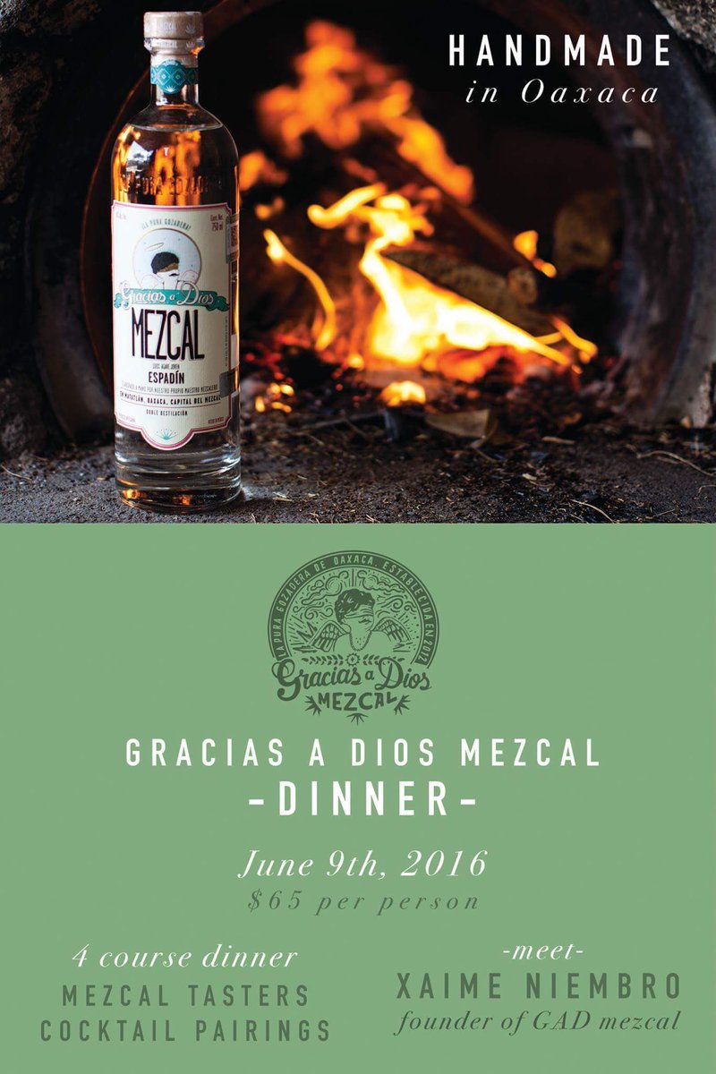 June 9th Gracias A Dios Mezcal Dinner @ Verde's Parilla in Round Rock @ 6:30 p.m. Call for reservations: #Mezcal