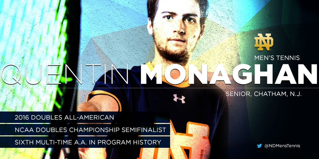 NDMensTennis's tweet photo. Through hard work, @VichtLawson and @qNDtennis were leaders through and through.

READ: https://t.co/z1O5BW7NMr https://t.co/VDrGoain0T