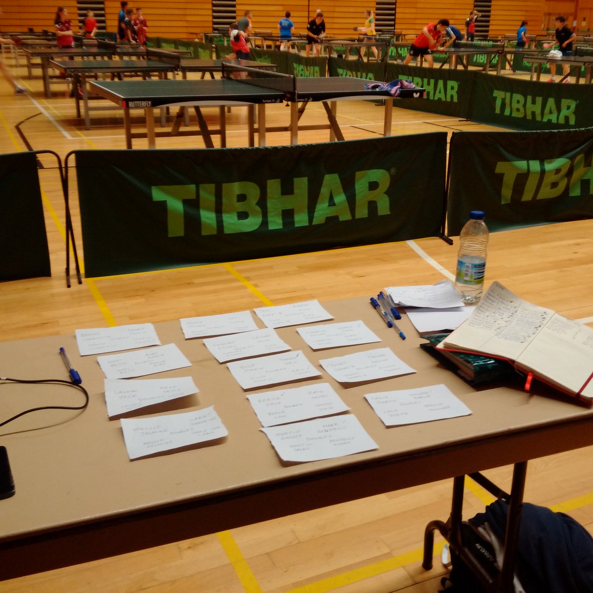 walesTT's tweet photo. Matches today in the afternoon session!!! #GBcamp2016 https://t.co/Gw787QrNNr