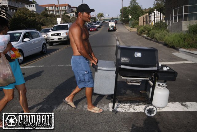 Image result for dan henderson pushing grill