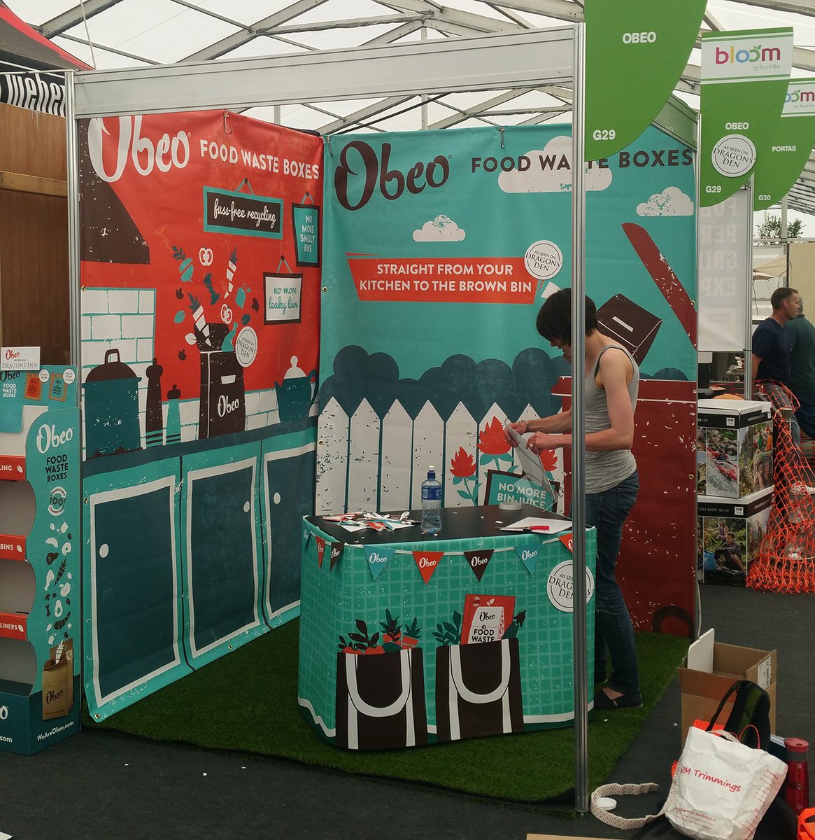 Nearly done prepping for the start of @bloominthepark tomorrow - Make sure to come see us at stand G29! #Bloom2016