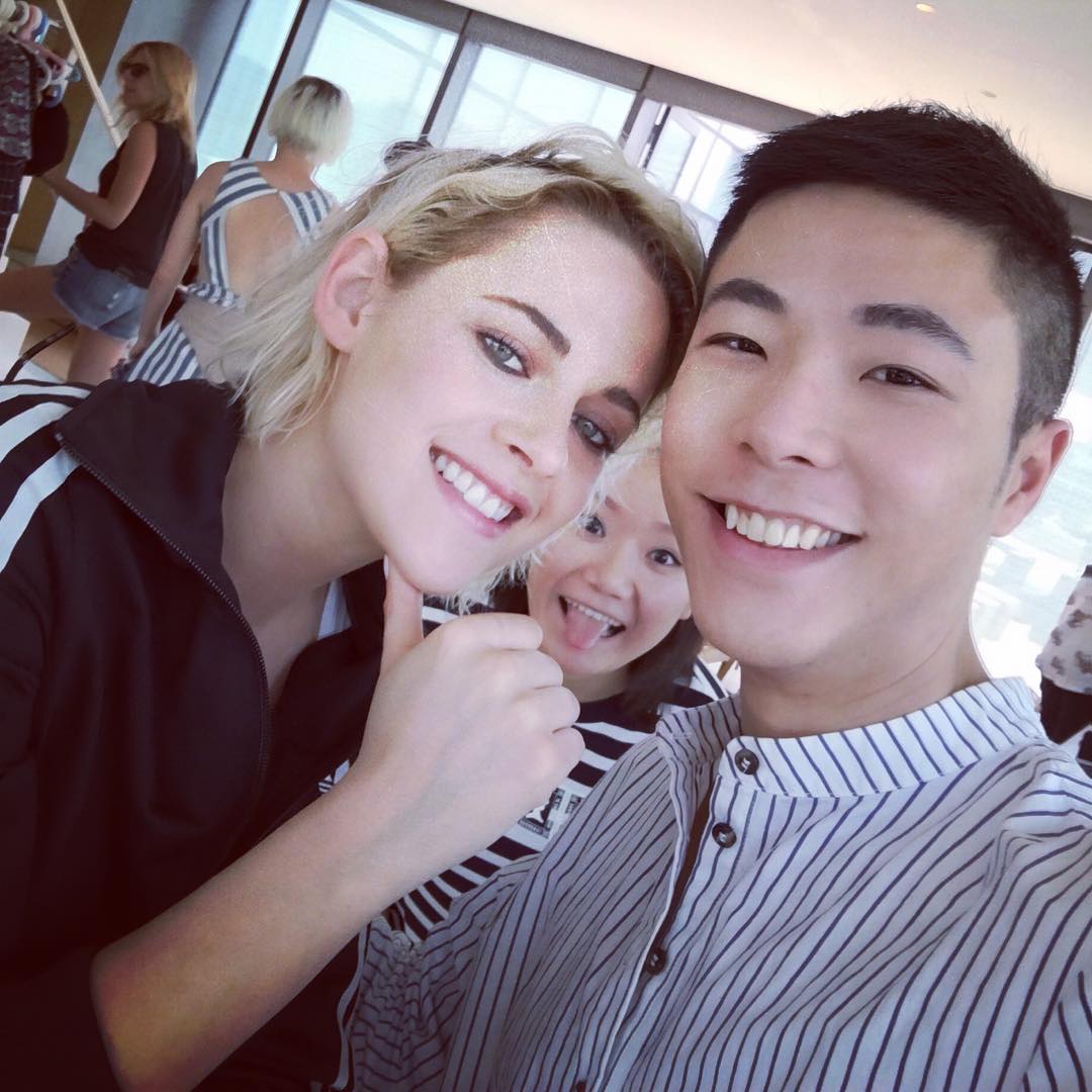 'Such a great experience to work with kristen stewart love her so much!' ElleChina 👀 instagram.com/p/BGHJcVSg7qW/