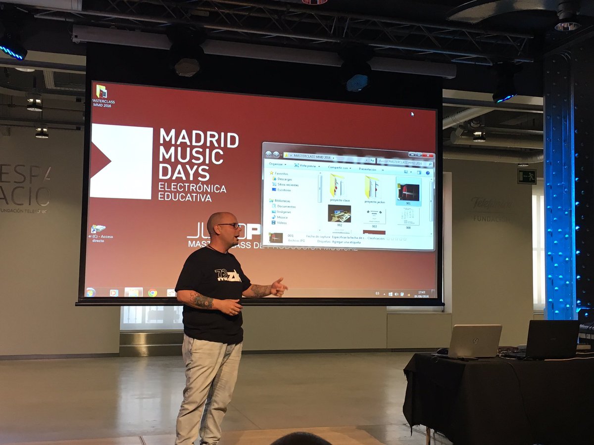 Tiempo de aprender a producir desde 0 con Julio Posadas #MMD2016