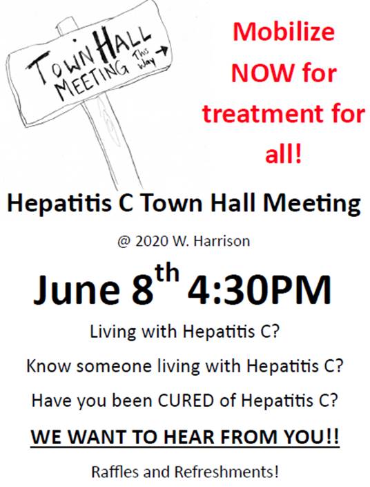 ProjectHEAL1's tweet image. Are you living with Hepatitis C or know someone who is? Have your voices heard &amp;amp; fight for treatment for all!