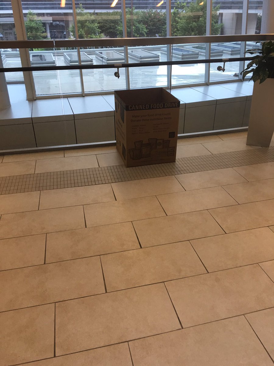 First day of food drive. Thank you Baylor Scott White 4 supporting <a href="/ntfb/">North Texas Food Bank</a> &amp; feeding hungry families in North Texas.