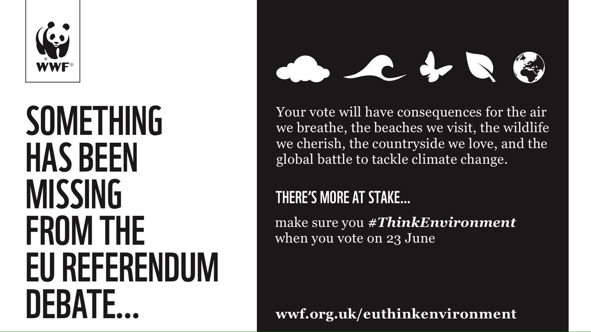 tmhutchings's tweet image. Remember to #thinkenvironment before casting your vote on 23 June.  See what we think here: bit.ly/1P5wkJ8