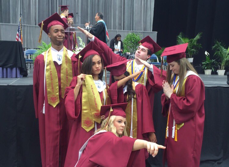 2016Creek's tweet photo. These are your class officers signing off for the last time.. It's been a pleasure. See you at the ten year reunion https://t.co/xI0jNgAVCF