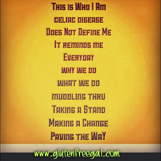 GlutenFreeGal11's tweet image. #CeliacAwareness isn't just 4 the month of May, it is everyday we can reach out, pass on info &amp;amp; educate

#glutenfree