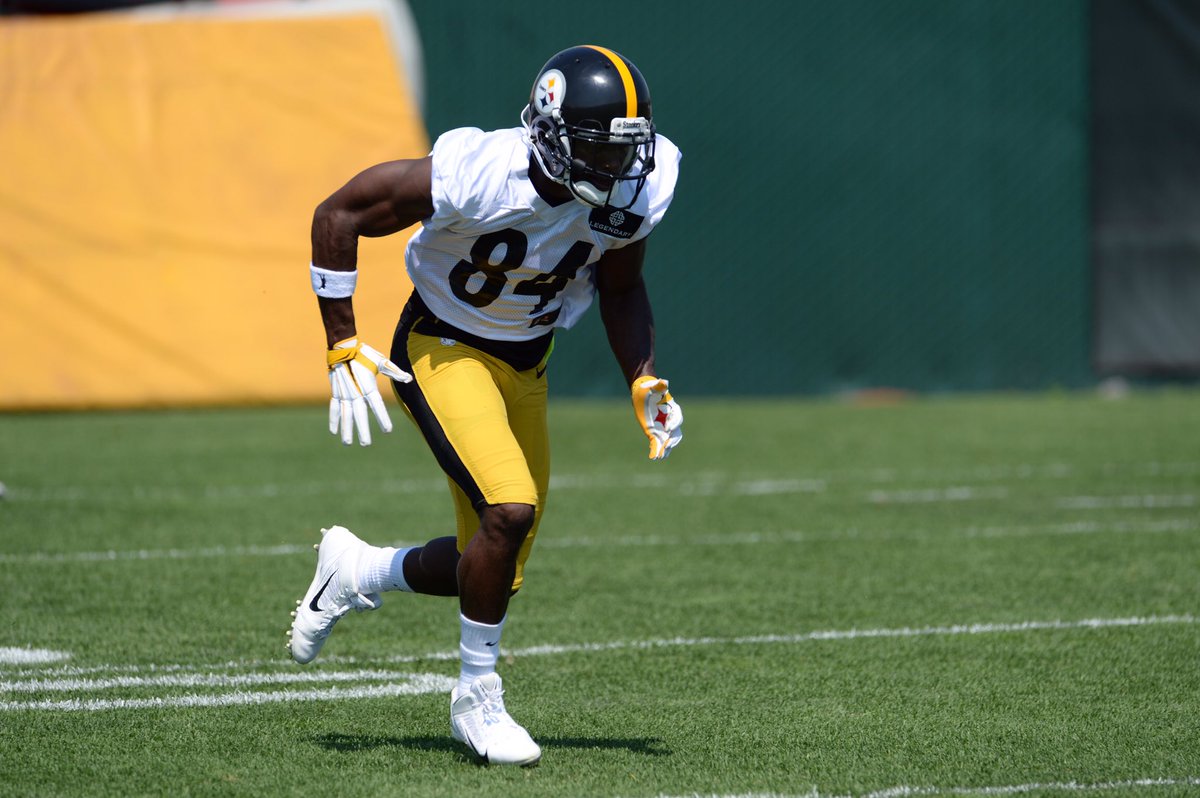 steelers's tweet image. The art of getting open.