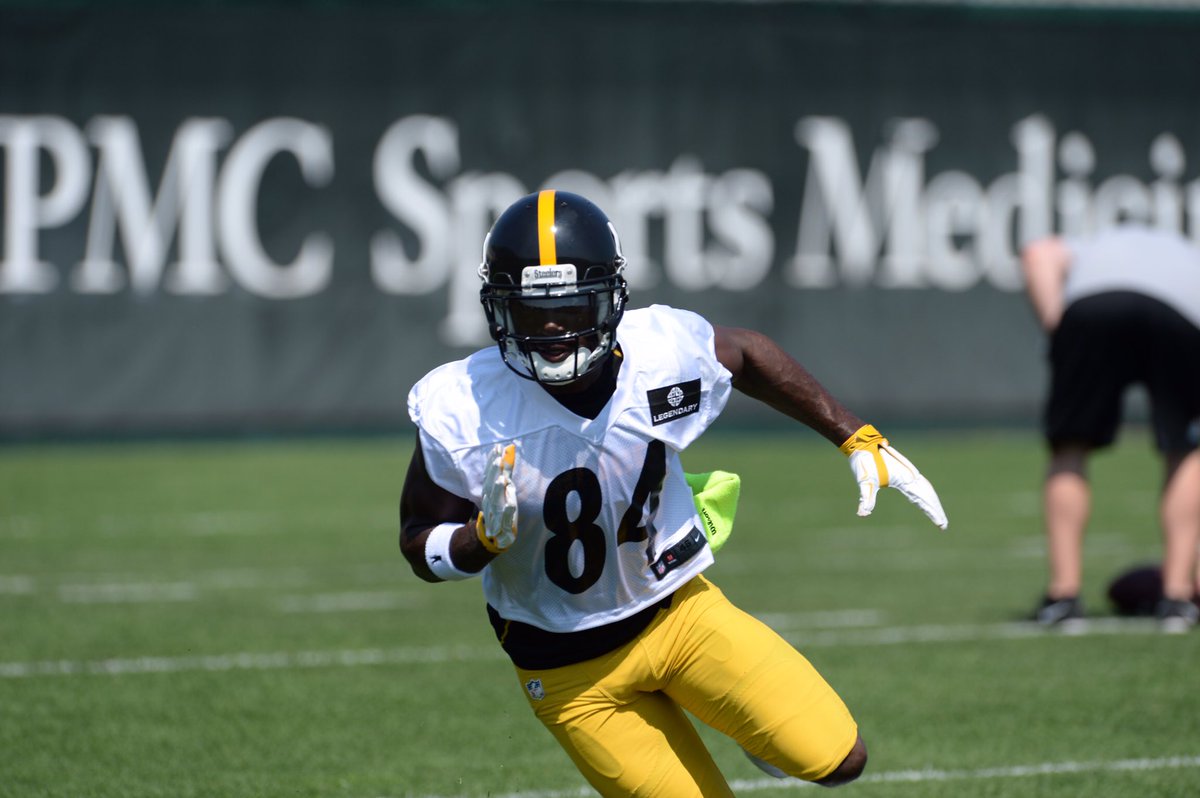 steelers's tweet image. The art of getting open.