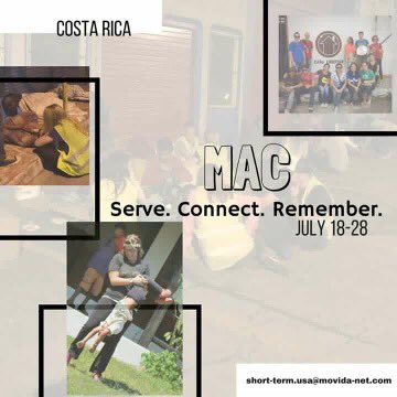 MovidaUSA's tweet photo. Come for an experience that will impact your life! Serve with Movida July 18-28. #MAC #Movida #MovidaUSA https://t.co/MgrwNFwmnX