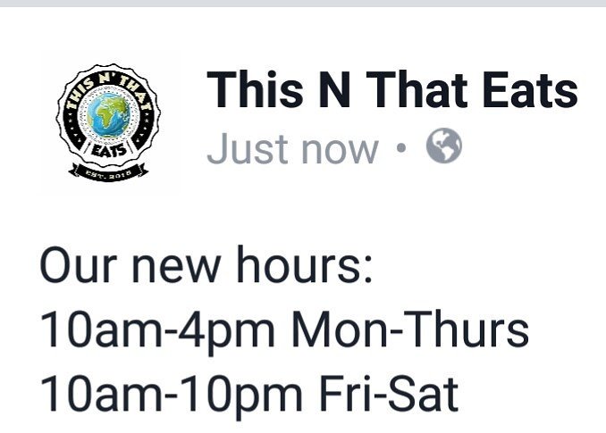 Our new hours:
10am-4pm Mon-Thurs
10am-10pm Fri-Sat