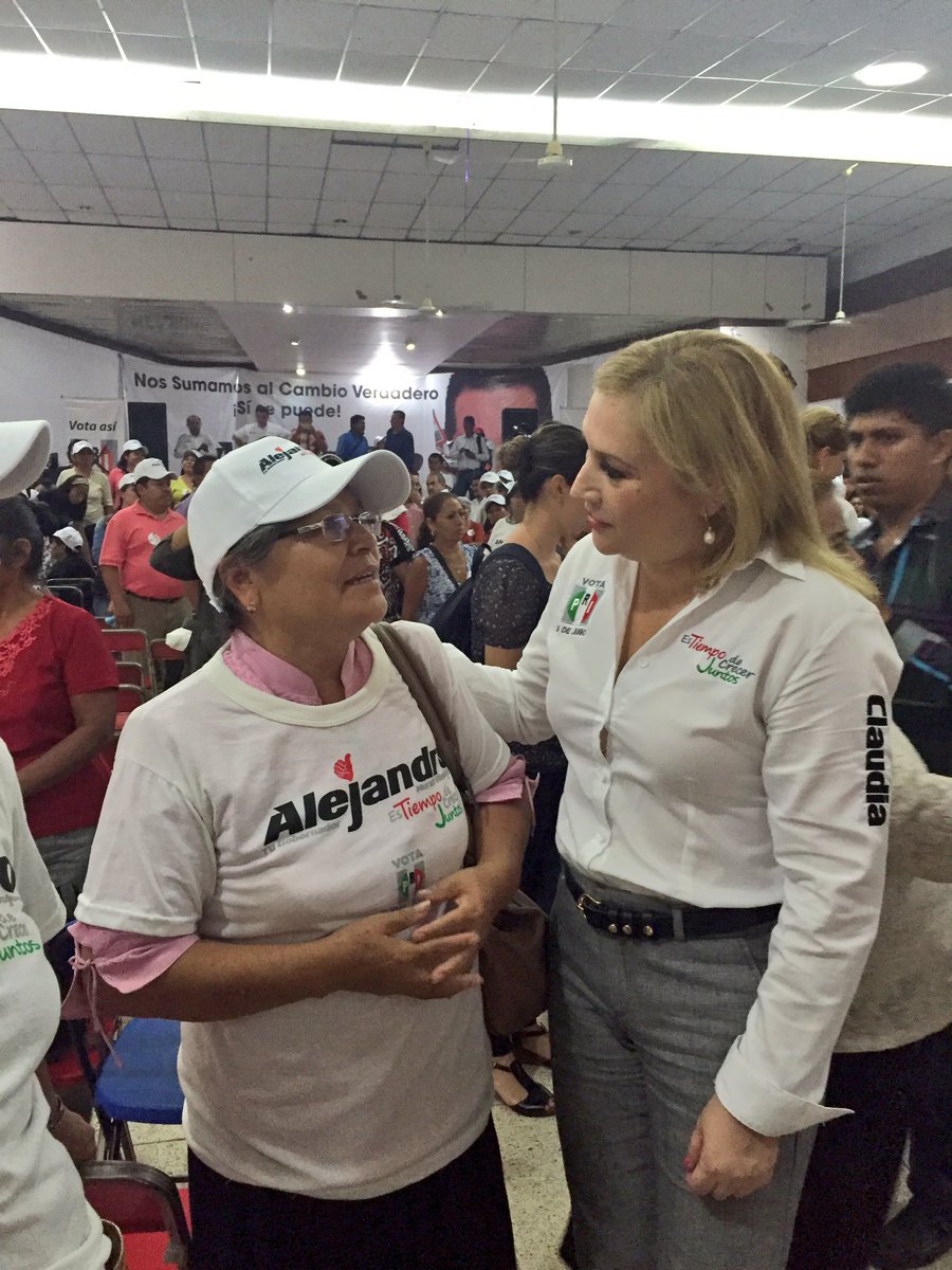 Quiero ser tu diputada y tu aliada para trabajar juntos por nuestro Oaxaca. Te pido tu voto de confianza. #VotaPRI