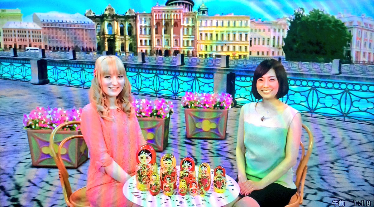 テレビでロシア語