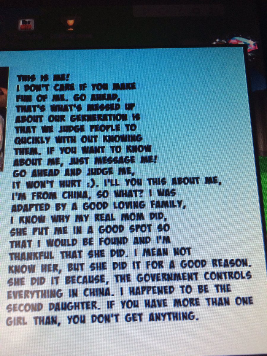 Judge me. Before you do, read my story..
