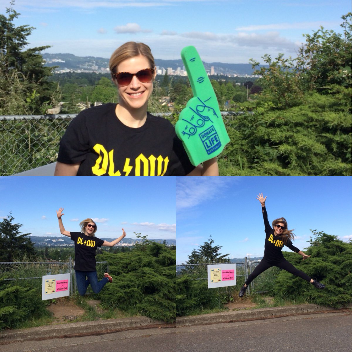 donatelifenw's tweet photo. AMAZING and enthusiastic volunteers from Legacy Transplant at @OurLegacyHealth :) #TaborTrot #DonateLife https://t.co/PY5lWVm645