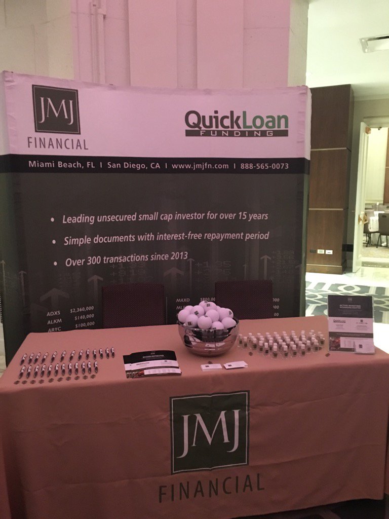 JMJFinancial's tweet photo. Come visit the @JMJFinancial booth at the #MarcumMicroCap conference! #investors #microcap #growthcapital https://t.co/735ZTjN30F