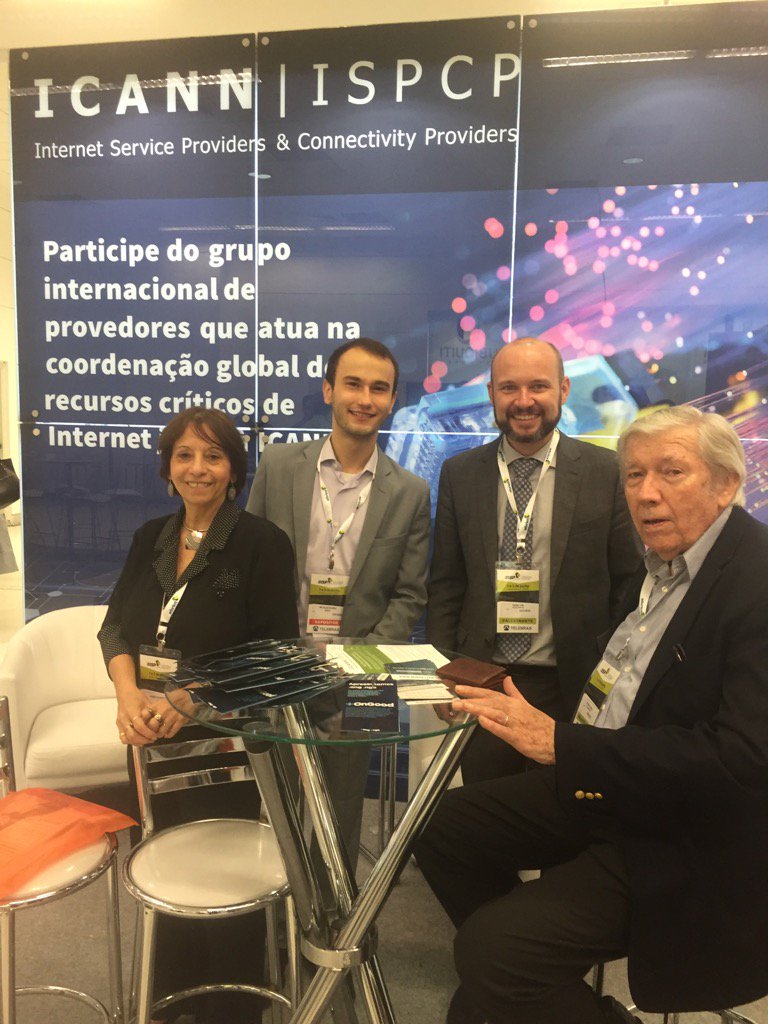 finkdaniel's tweet photo. Bringing #ISPCP to Brazil's #8ISP #Abrint2016 in São Paulo. Great team! @ICANN @ICANN4biz https://t.co/X7tDEGUJ9b