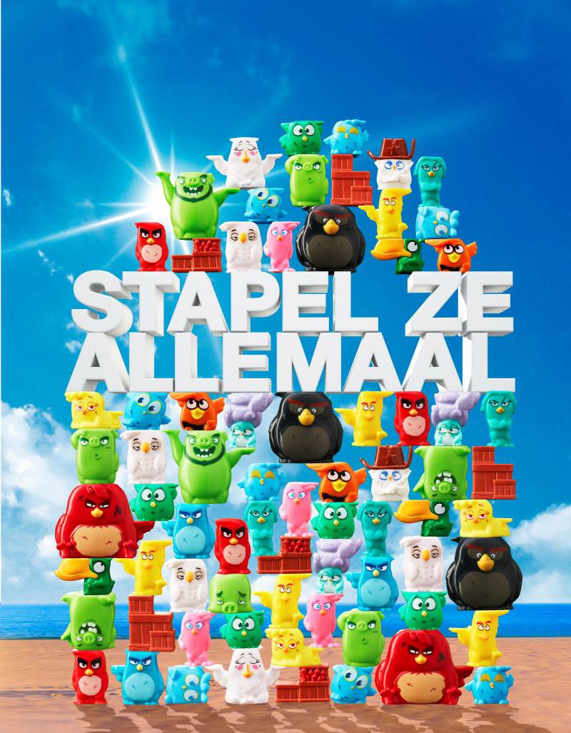 De Angry Birds hebben PLUS een record marktaandeel bezorgd! Het oude record dateerde uit 2008. Trots!