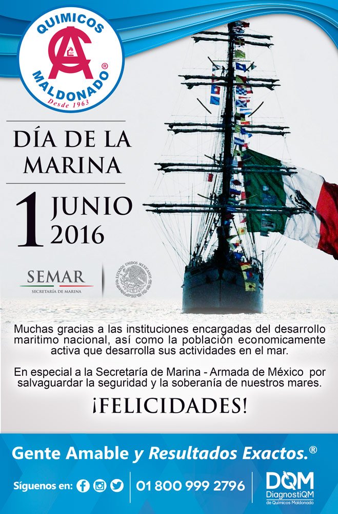 Hoy es el #DiaDeLaMarina  ¡Felicidades!