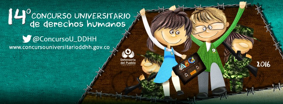 ConcursoU_DDHH's tweet image. #CUDH