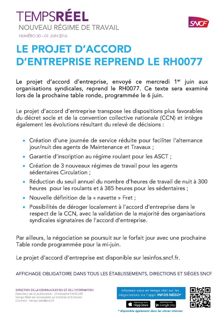 EmmanuelTEBOUL's tweet photo. Point sur les négociations sociales à la @SNCF https://t.co/17gcY7D1Fa